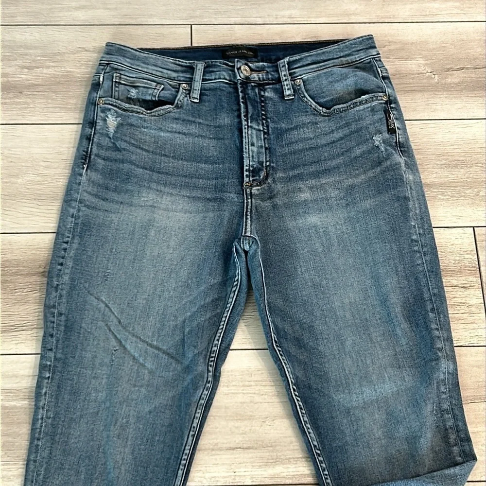 Silver Jeans Callie Skinny Crop size 30
